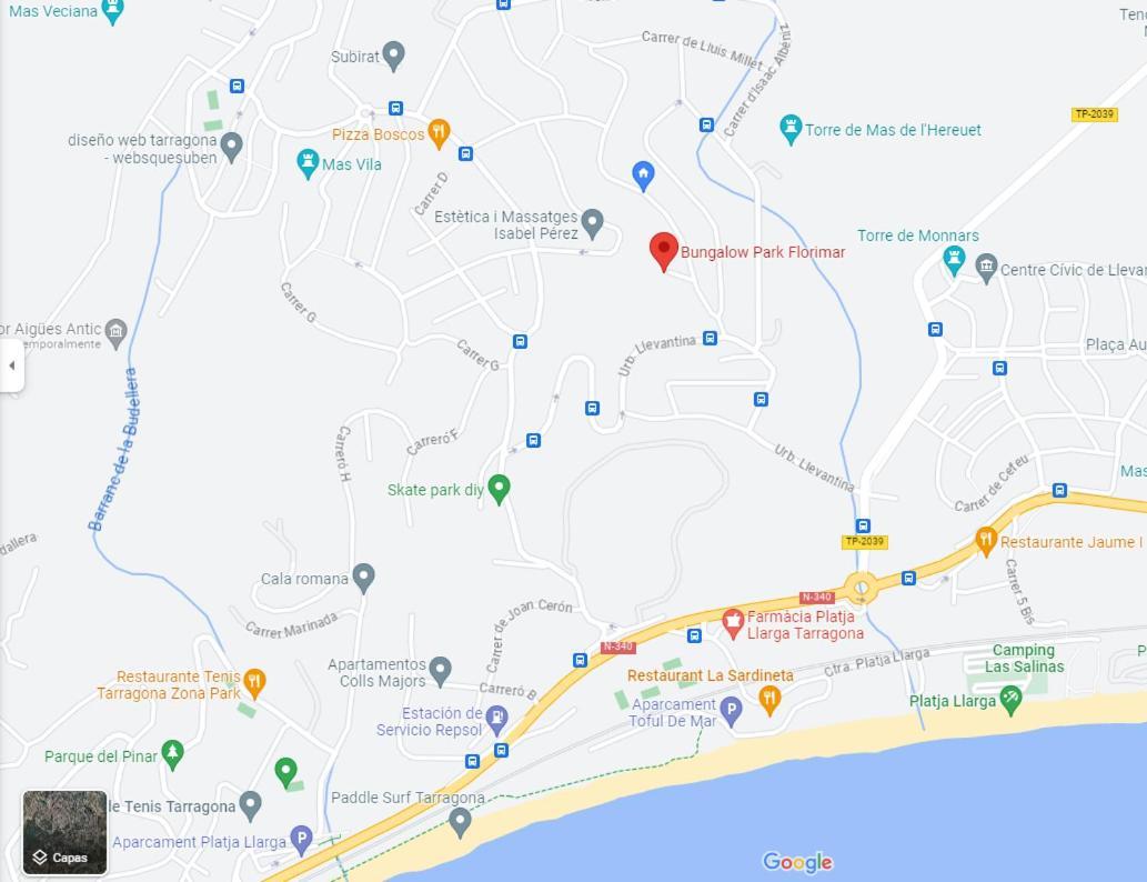 טראגונה Acogedor Bungalow Park Florimar מראה חיצוני תמונה